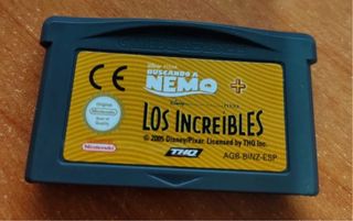 Buscando a Nemo + Los Increíbles GBA