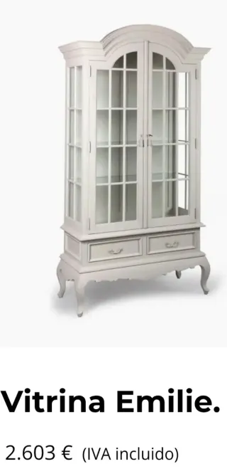 Mueble de salón estilo francés.