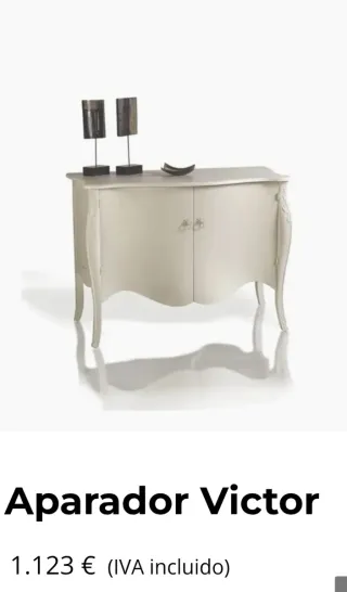 Mueble de salón estilo francés.