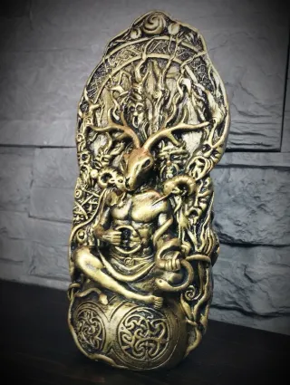 Scultura Baphomet Cernunnos Goth