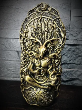 Scultura Baphomet Cernunnos Goth