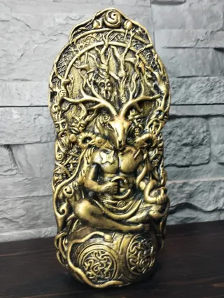 Scultura Baphomet Cernunnos Goth