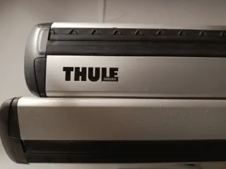 Baca de coche Thule aero. Barras y acobles.