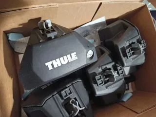 Baca de coche Thule aero. Barras y acobles.