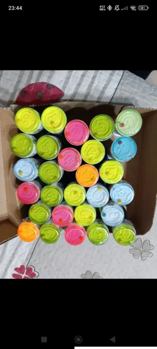 Bolle di sapone colorate