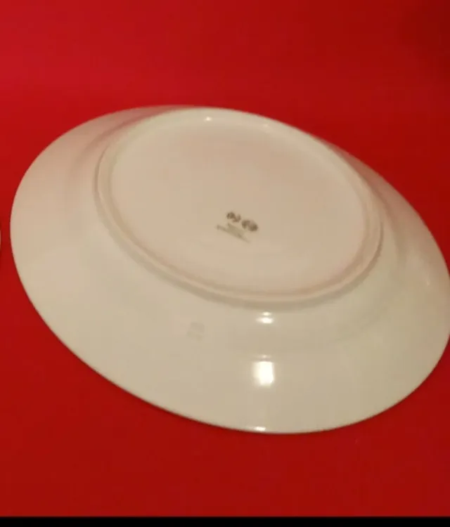 Bandeja porcelana diseño geométrico