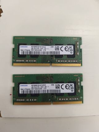 Samsung 8GB DDR4 2X4GB SO-DIMM 2666MHz Memoria RAM