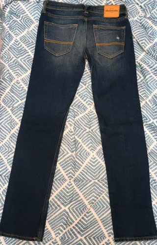 Vaqueros Abercrombie & Fitch Talla 16 Niño adolesc