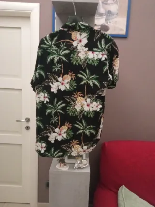 Camicetta uomo Organ fantasia floreale M