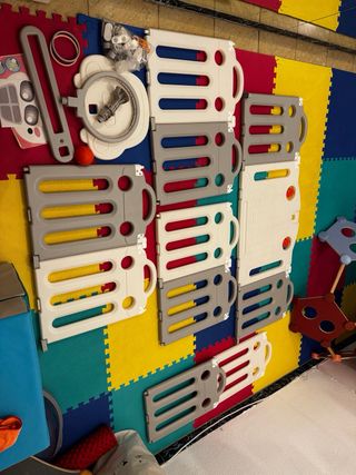 Parque infantil, corralito para bebé