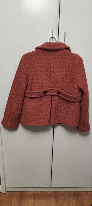 Chaqueta Zara rosa salmón Talla S