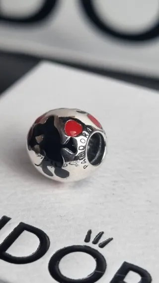 Charm Pandora Disney San Valentín Mickey Minnie