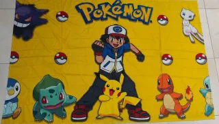 Fondo de tela Pokémon 1'50 por un metro