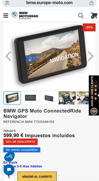 GPS BMW Motorrad Navigator VI