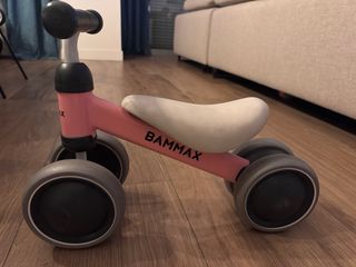 Bicicleta sin pedales bebé rosa