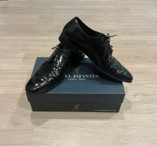 Zapatos de vestir El Infantes hombre negros