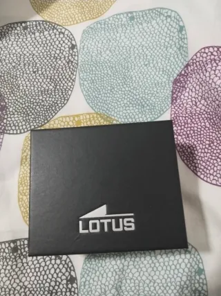 Reloj Lotus Azul y Plateado