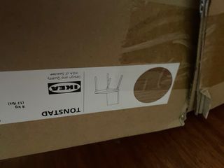 Estructura Silla Tonstad Ikea Roble