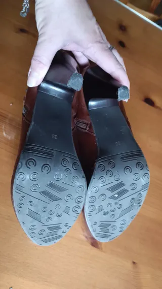 Botines Fosco exterior Piel auténtica,color marrón