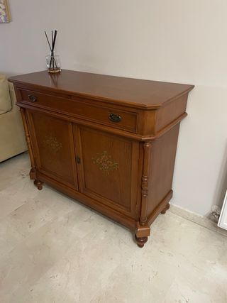 Conjunto Muebles comedor madera decorada La Abuela