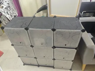 Mueble modular organizador 3x3