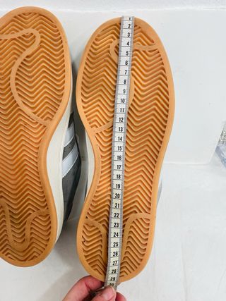 Adidas Campus Unisex Gris y Blanco