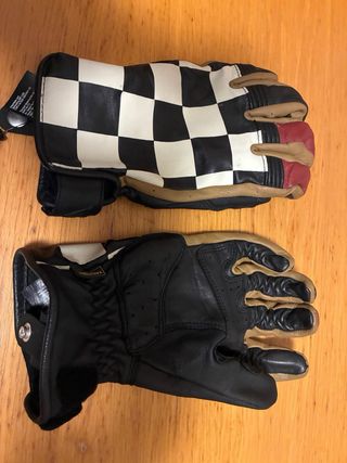 Guantes Moto Triumph Cuero Talla L