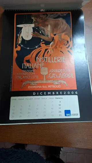 Calendario 2006 Distillerie Italiane Vintage