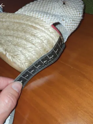 Alpargatas cuña rojas