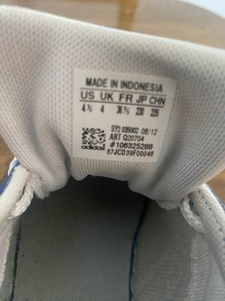 Zapatillas Adidas Superstar Talla 37 1/3- 38