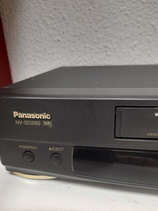Panasonic NV-SD260 VHS con película Shrek