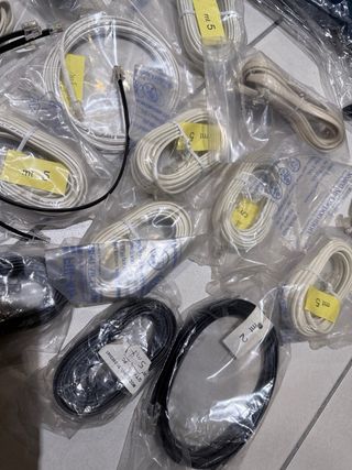 Lotto 21 cavi telefonici