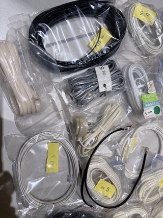 Lotto 21 cavi telefonici