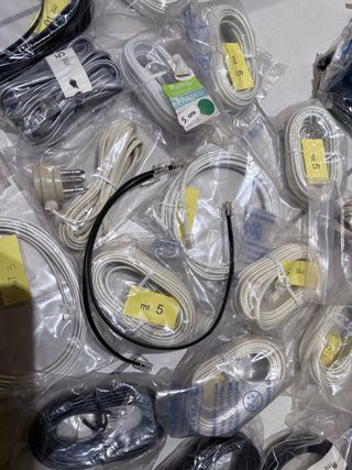 Lotto 21 cavi telefonici