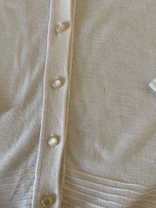 Cardigan Lana Vintage Coquette Anni '70