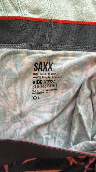 Calzoncillos SAXX Nuevos Multicolor Talla XXL
