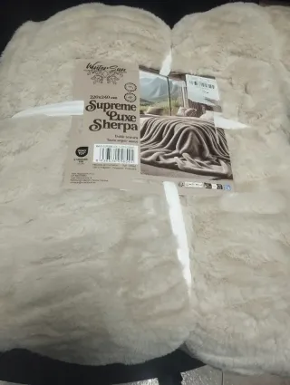 Manta Supreme Luxe Sherpa 220x240 cm