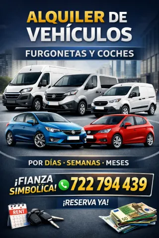 Alquiler de furgoneta