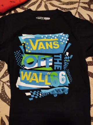 Camiseta Vans Off The Wall Talla M