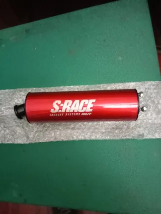 Silenciador S-Racer Rojo