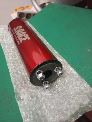 Silenciador S-Racer Rojo