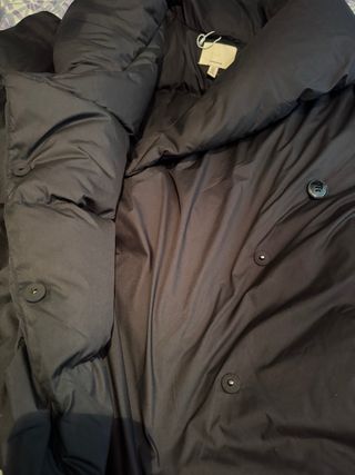 Chaqueta plumífero marrón