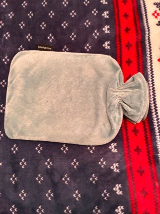 Bolsa de agua caliente de forro polar