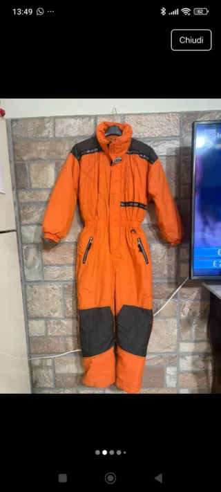 Tuta da neve unisex imbottita M/L