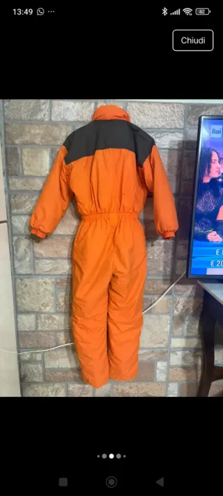 Tuta da neve unisex imbottita M/L