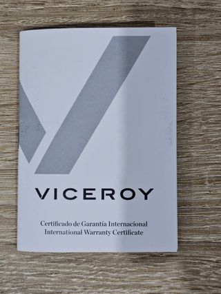 Reloj Viceroy Negro y Dorado