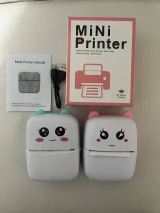 Mini Impresora Térmica Bluetooth Portátil