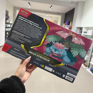 Caja Pokémon Mega Venusaur EX Colección Premium