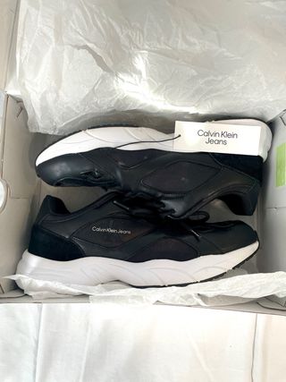 Zapatillas Calvin Klein Negras y Blancas