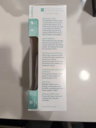 Pack 2 Biberones Bebedue Medic Anticólicos